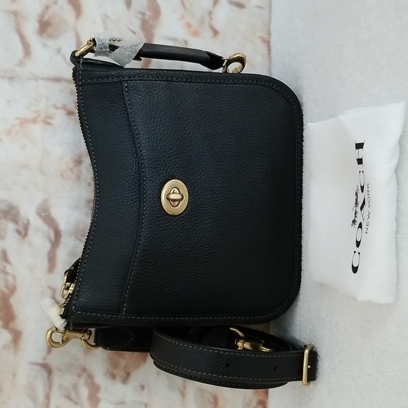 New Coach 1941 Pebble Leather Crossbody Bag - Picture 1 of 12
